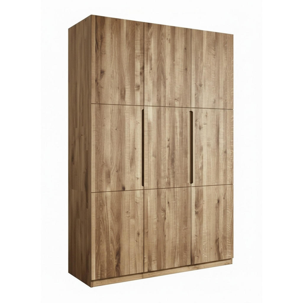 Drehtürenschrank Joja, Wildeiche B: 152 cm