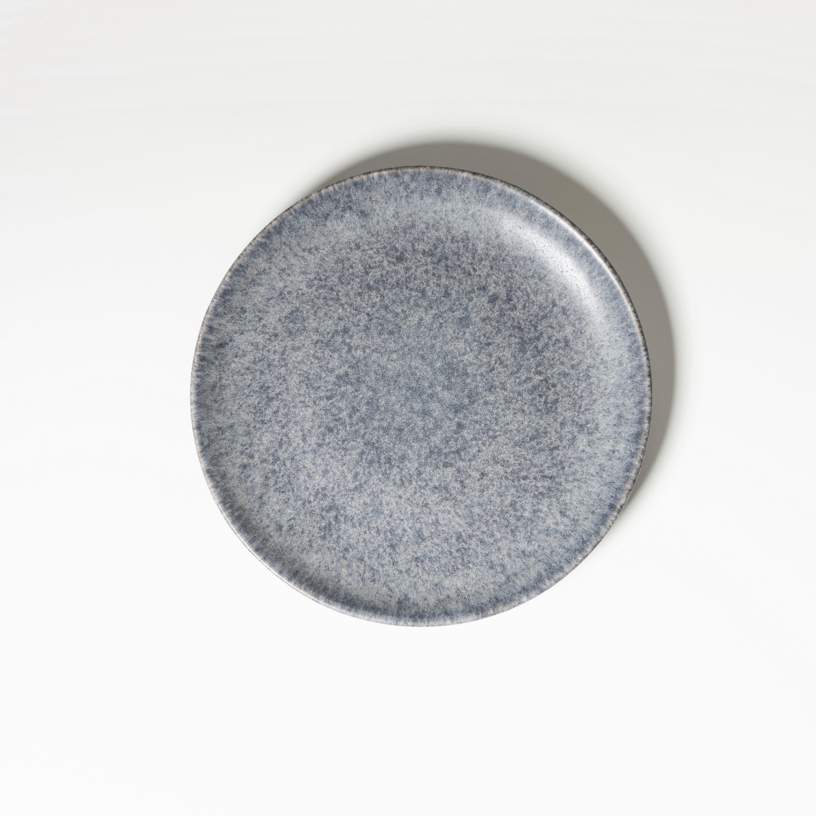 DESSERTTELLERSET MOOS´N´STEIN 4-teilig  - Grau, Basics, Keramik (21/2,5cm) - Gipfelstück