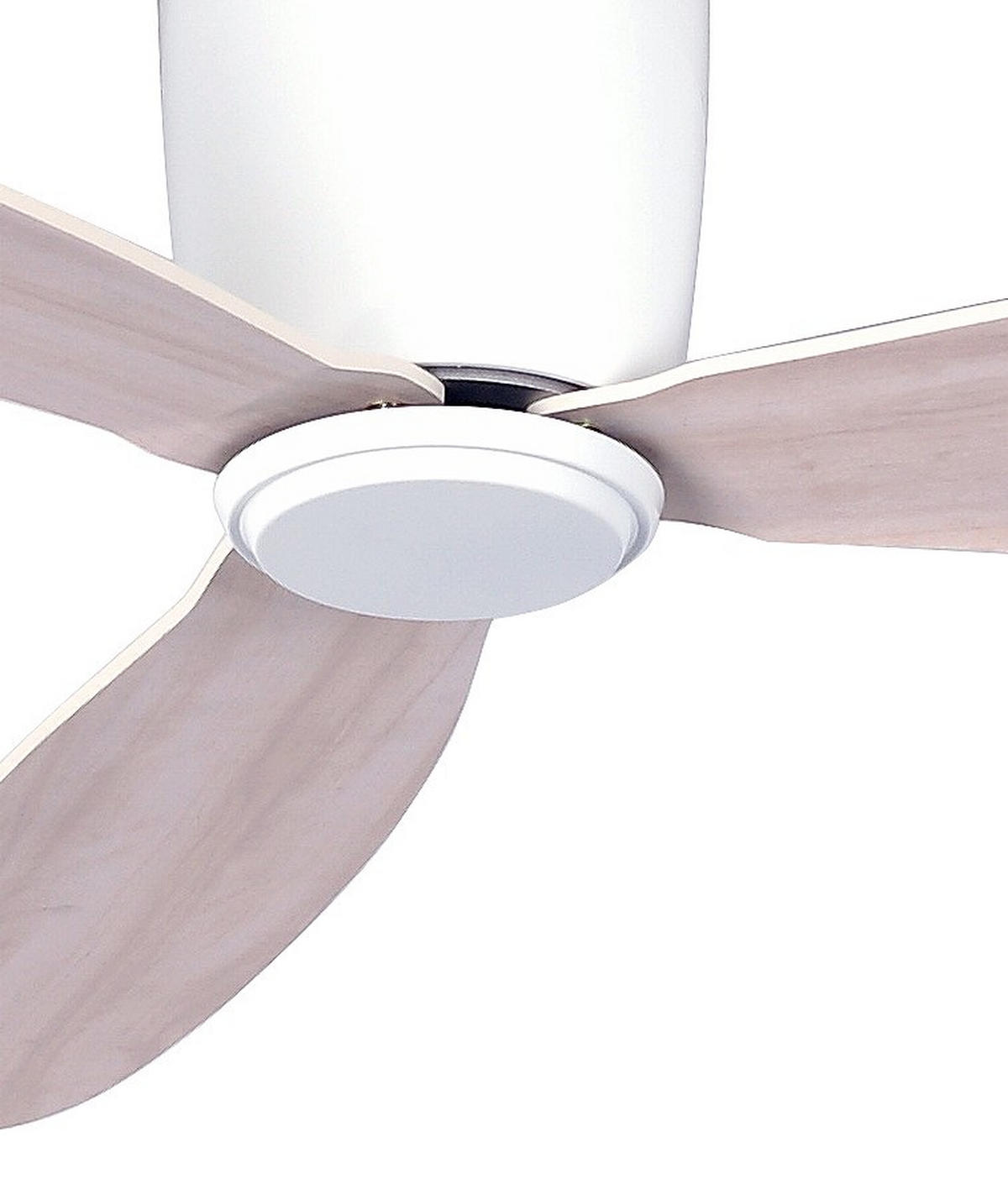DECKENVENTILATOR 132/19 cm   - Eichefarben/Weiß, Basics, Holzwerkstoff/Kunststoff (132/19cm)