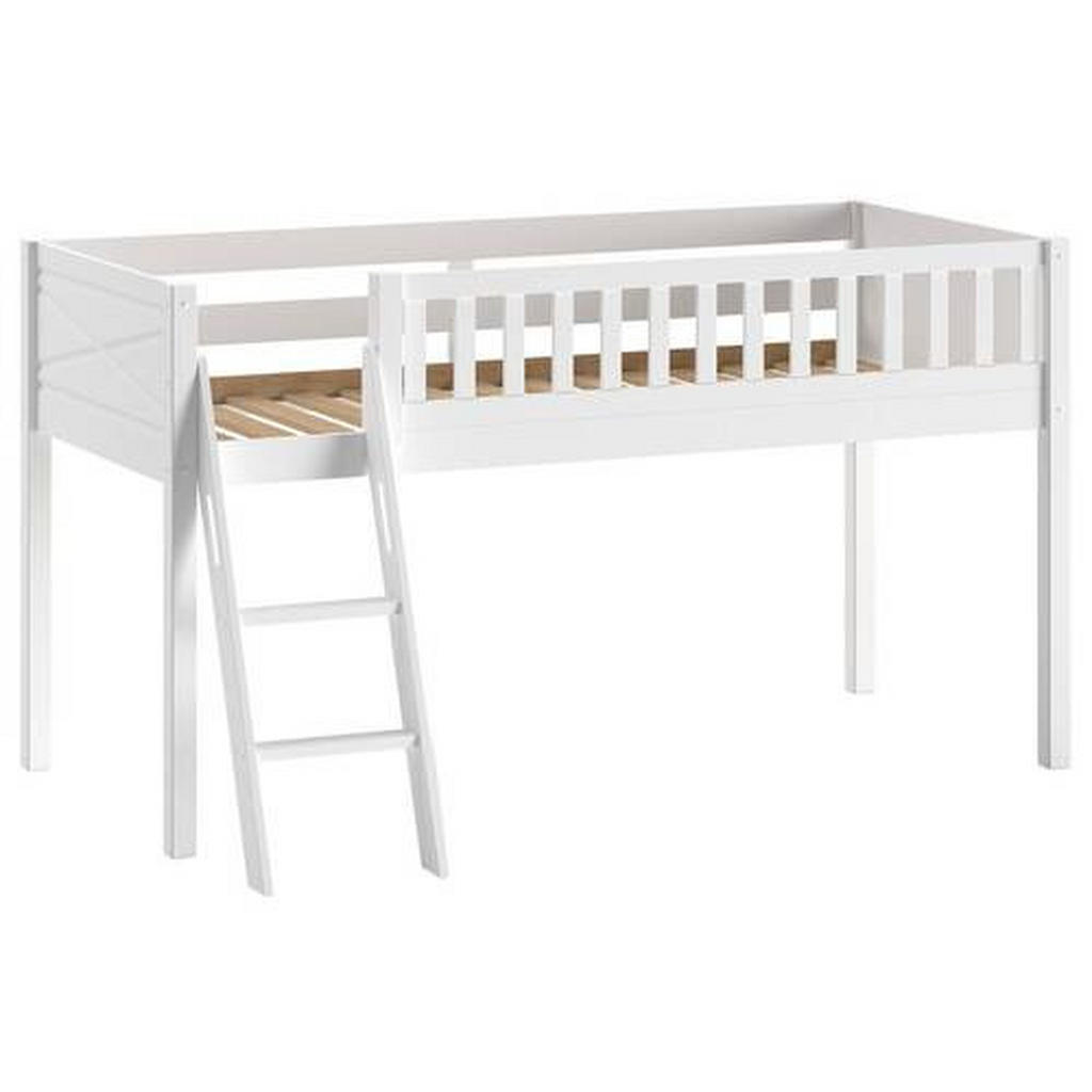 Thumbnail - Mid.you Spielbett, Weiß, Holz, Kiefer, massiv, Auto, Höhe ca. 20 cm, 90x200 cm, Kinder- & Jugendzimmer, Kindermöbel, Kin...