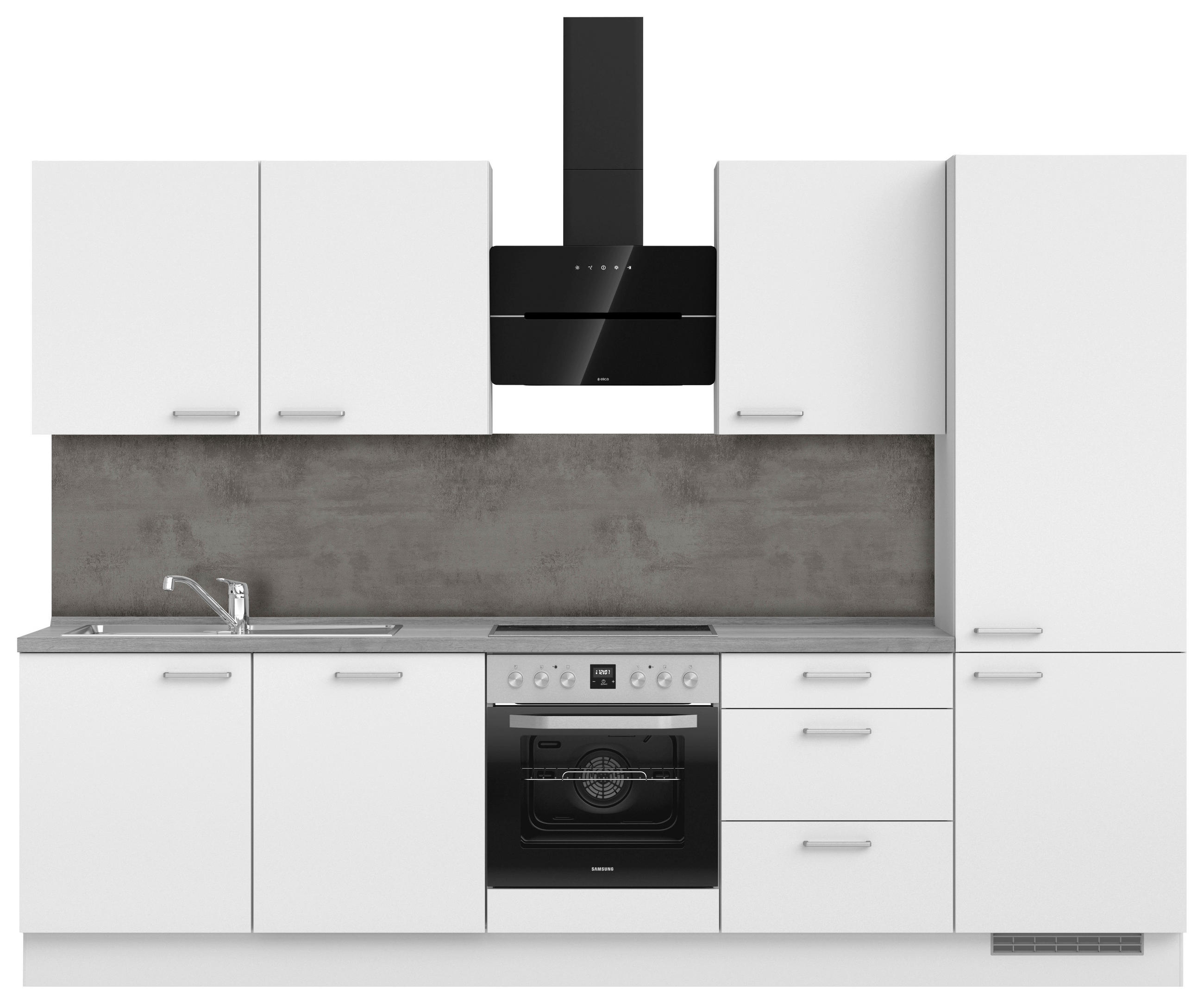 KÜCHENRÜCKWAND  - Schieferfarben, MODERN, Holzwerkstoff (210/53,7/1,6cm) - Nobilia