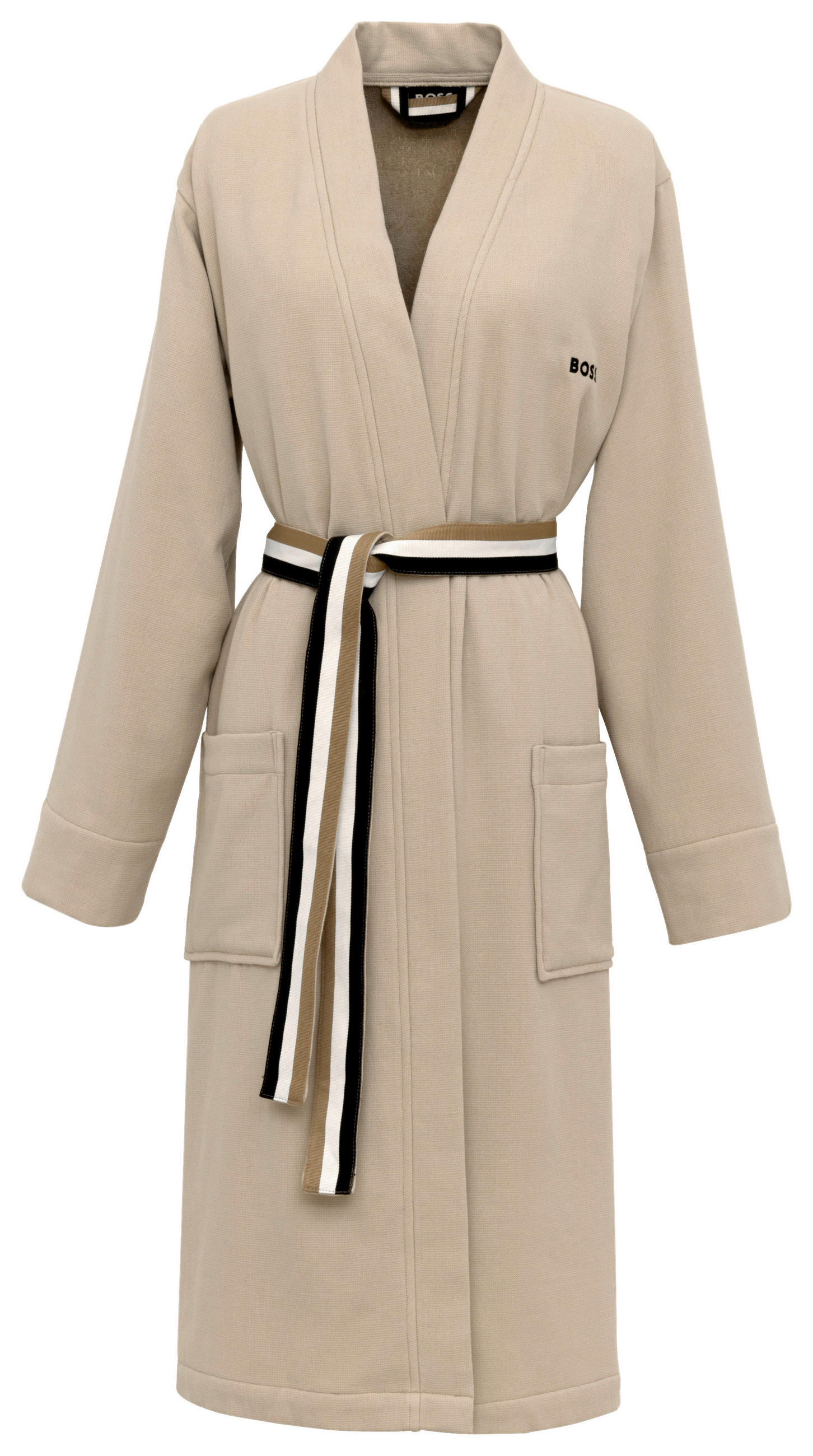 BADEMANTEL BLINEA S Unisex  - Hellbraun, Design, Textil (Snull) - Hugo Boss