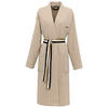 BADEMANTEL BLINEA S Unisex  - Hellbraun, Design, Textil (Snull) - Hugo Boss