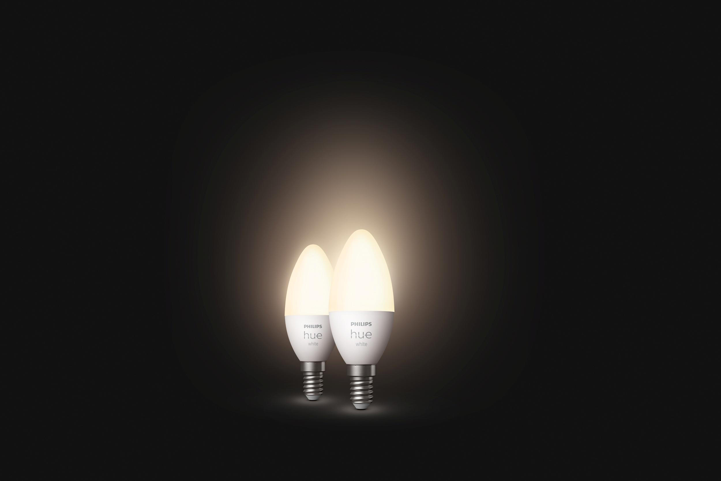 LED-LEUCHTMITTEL   E14 5,5 W 470 lm  - Weiß, Basics, Kunststoff (3,9/10,6cm) - Philips HUE