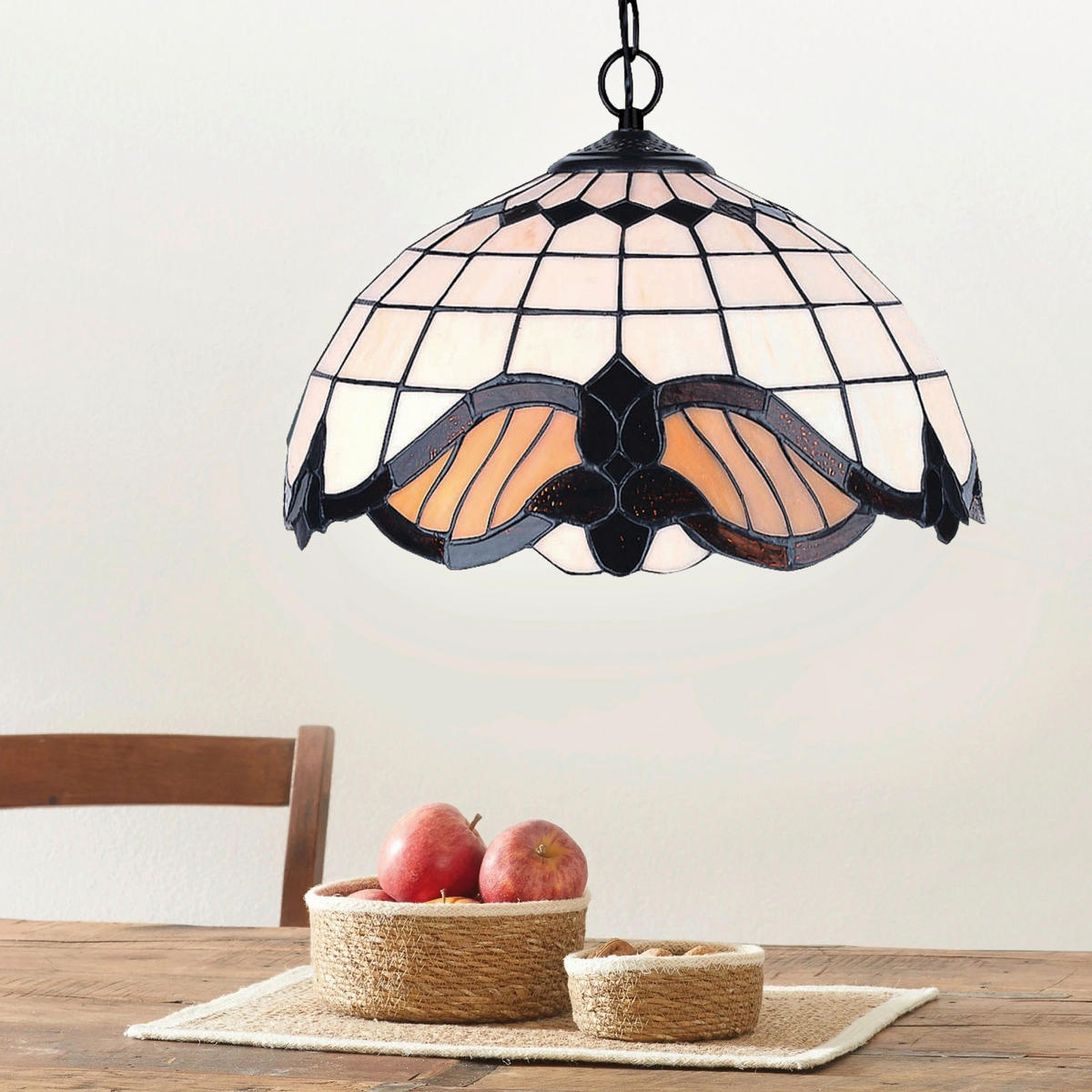 FÜGGŐLÁMPA  - többszínű, Basics, Üveg (22/41/41cm)