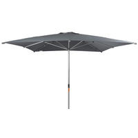 SONNENSCHIRM 350X350 cm Anthrazit  - Anthrazit/Silberfarben, Basics, Textil/Metall (350/350cm) - Doppler