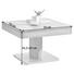 COUCHTISCH in Holz 70/70/45,5-(63) cm - Eichefarben/Alufarben, Design, Holz (70/70/45,5-(63)cm) - Linea Natura COUCHTISCH in Holz 70/70/45,5-(63) cm - Eichefarben/Alufarben, Design, Holz (70/70/45,5-(63)cm) - Linea Natura