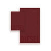 FROTTIERSET 3D LOGO Rot 2-teilig  - Rot, Basics, Textil - Diesel