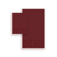 SADA RUČNÍKŮ A OSUŠEK, červená - červená, Basics, textil - Diesel