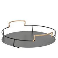 PLADENJ     30/30/6 cm         - črna, Basics, kovina (30/30/6cm)