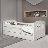 KINDER-/JUNIORBETT - Birkefarben/Weiß, MODERN, Holz/Holzwerkstoff (80/160cm) - MID.YOU