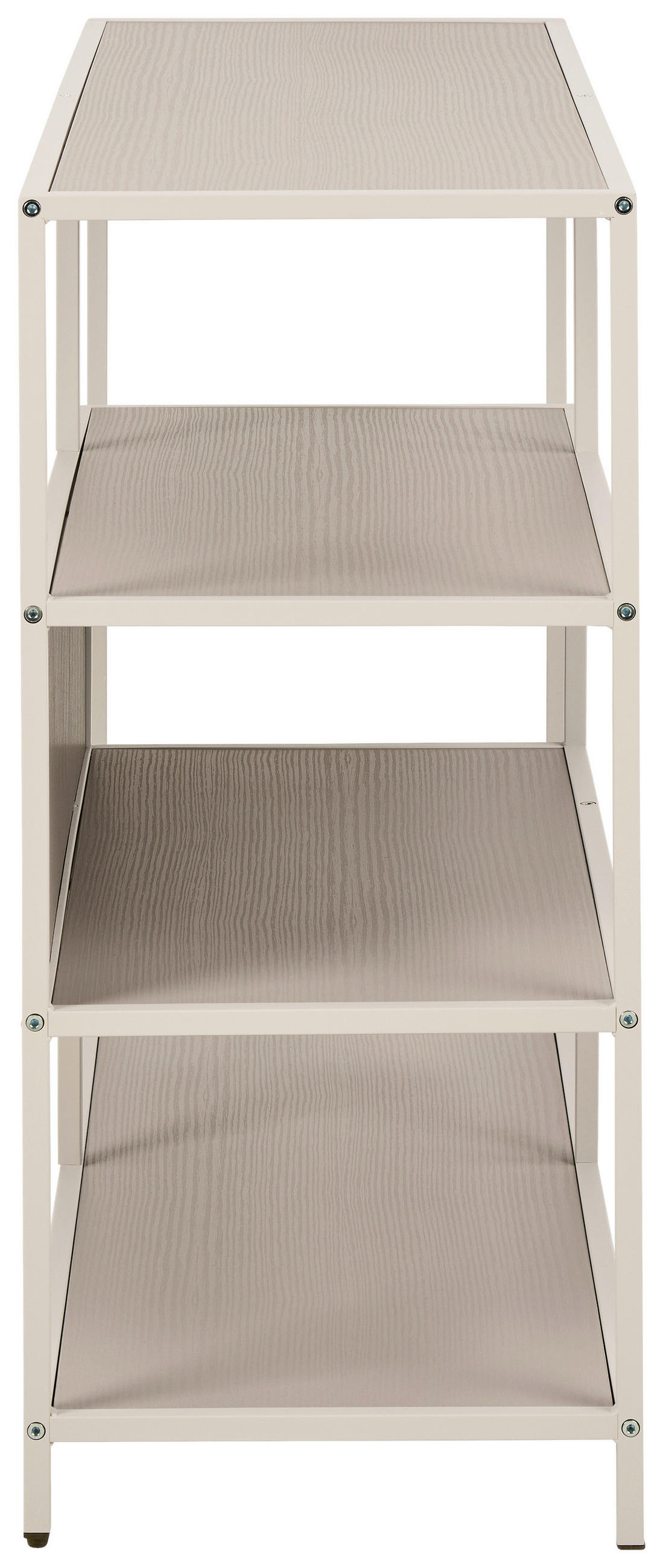 REGAL  114/78/35 cm Grau  - Schwarz/Grau, Modern, Holzwerkstoff/Kunststoff (114/78/35cm)