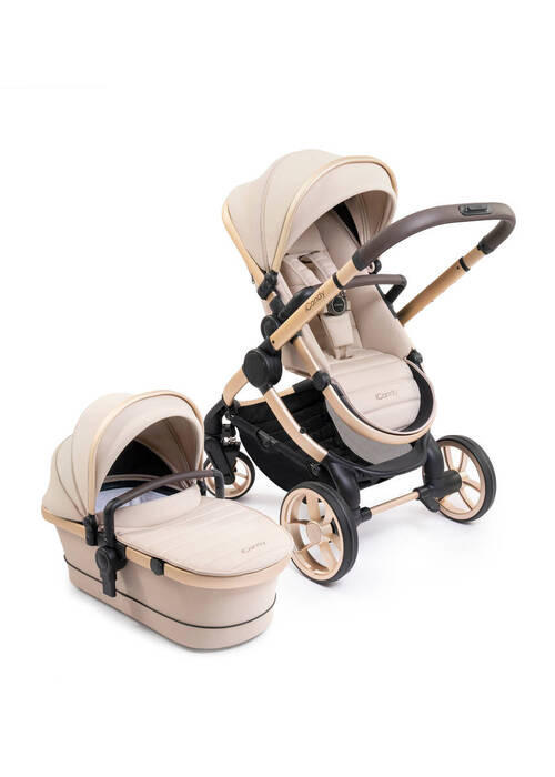 DJEČJA KOLICA  PEACH 7  - bež/zlatne boje, Basics, tekstil/plastika (75/55/39cm) - ICANDY