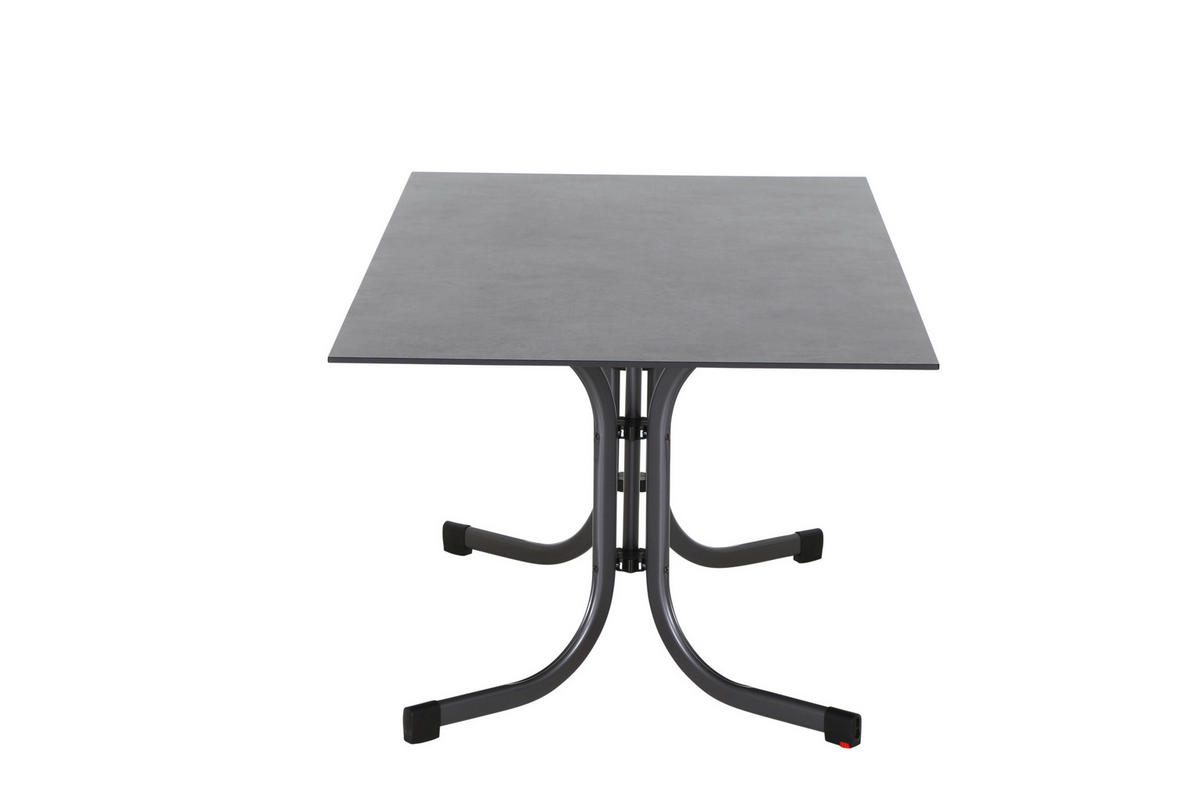 GARTENGARNITUR 5-teilig Stahl 5-teilig  - Grün, Basics, Kunststoff/Metall (90/80/160cm) - Siena Garden