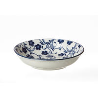 BOL  - albastru/alb, Basics, ceramică (10/2cm) - Ritzenhoff Breker
