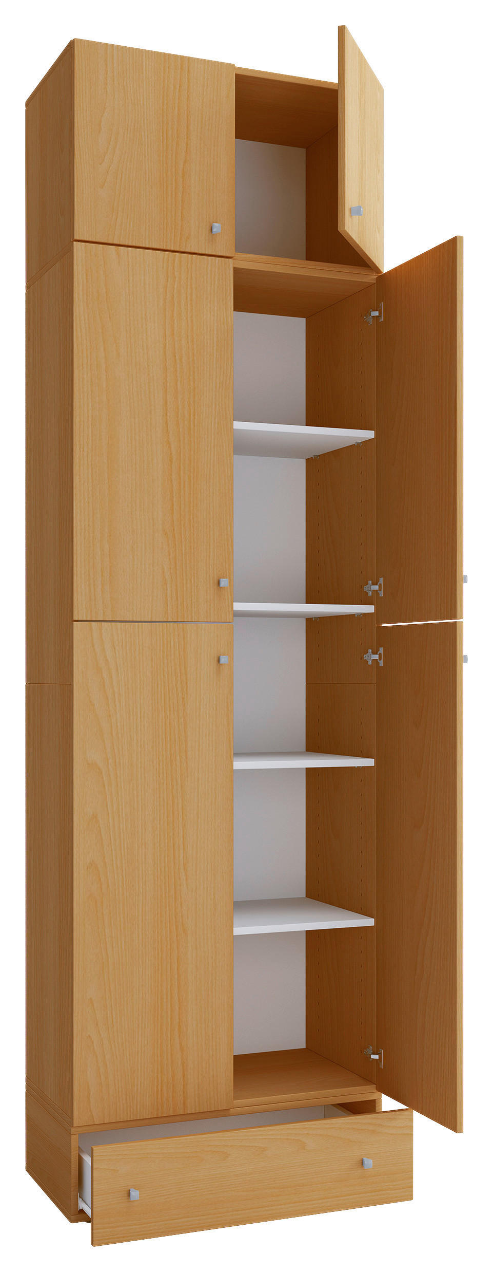 AKTENSCHRANK Buchefarben  - Buchefarben, MODERN, Holzwerkstoff (70/240/39cm) - MID.YOU