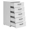 KOMMODE  in 45/83/40 cm  - Anthrazit/Schwarz, MODERN, Holzwerkstoff/Kunststoff (45/83/40cm) - Carryhome