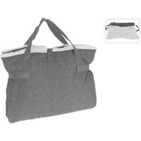 HAUSTIERMATTE - Dunkelgrau/Grau, Basics, Textil (38/31/6.5cm)