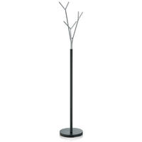 SAMOSTOJEČI OBEŠALNIK SINERIO - srebrne barve/antracit, Design, kovina (30/173,5cm) - Kela