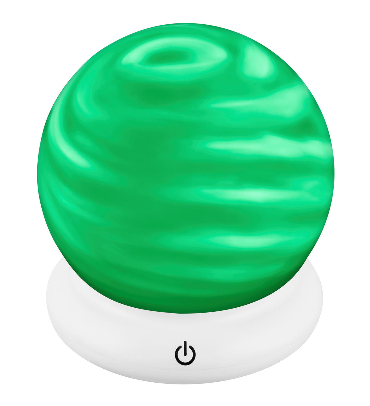 LED ASZTALI LÁMPA - fehér, Basics, műanyag (20/20/2cm)