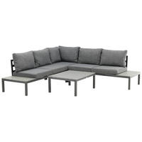 LOUNGEGRUPP  - svart, Klassisk, metall (133/167cm) - Gardenson