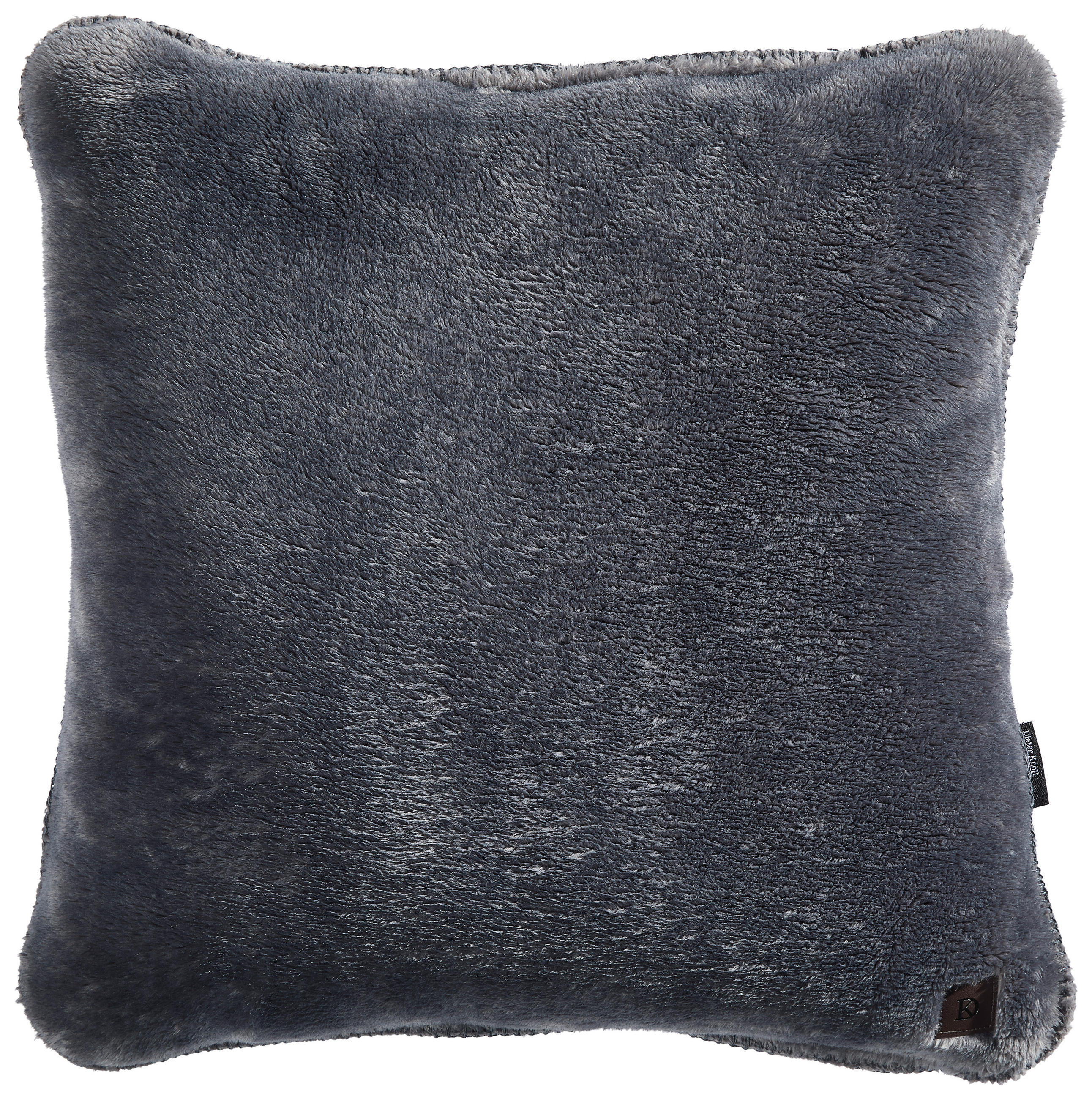 Dieter Knoll Kissenbezug Kreppa Anthrazit 48x48 cm