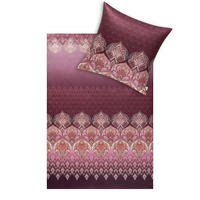 POSTEĽNÁ BIELIZEŇ, interlock džersej, baklažánová, 140/200 cm - baklažánová, Basics, textil (140/200cm) - Estella