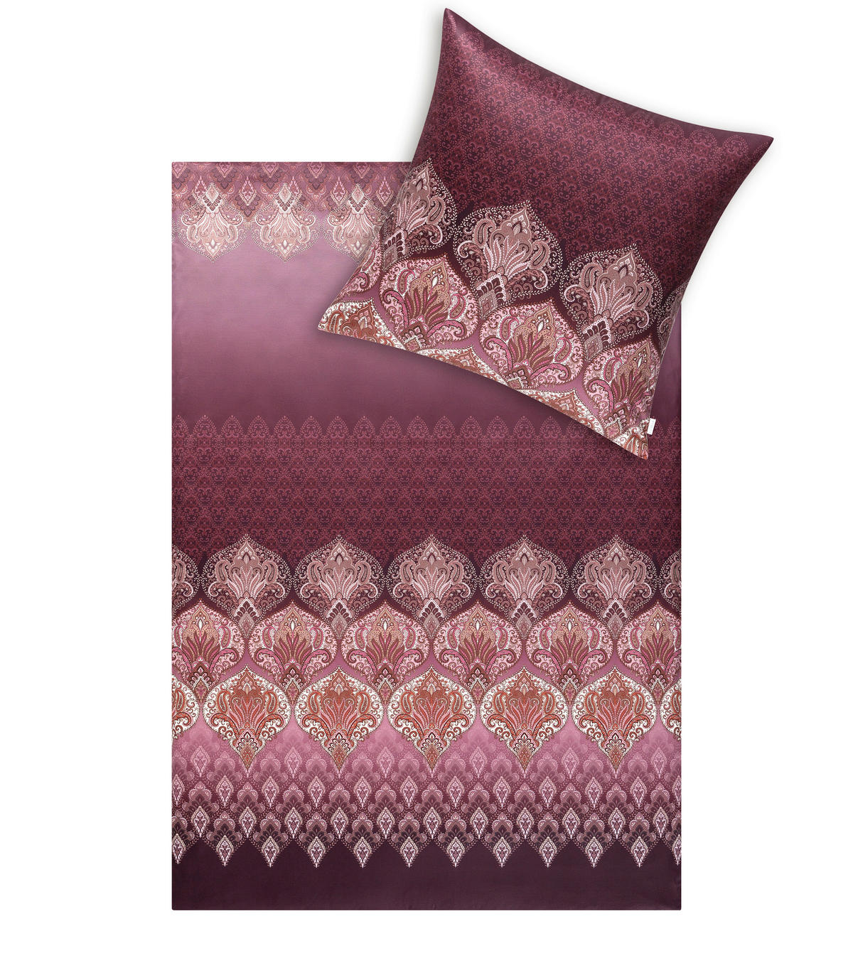 POSTEĽNÁ BIELIZEŇ, interlock džersej, baklažánová, 140/200 cm - baklažánová, Basics, textil (140/200cm) - Estella