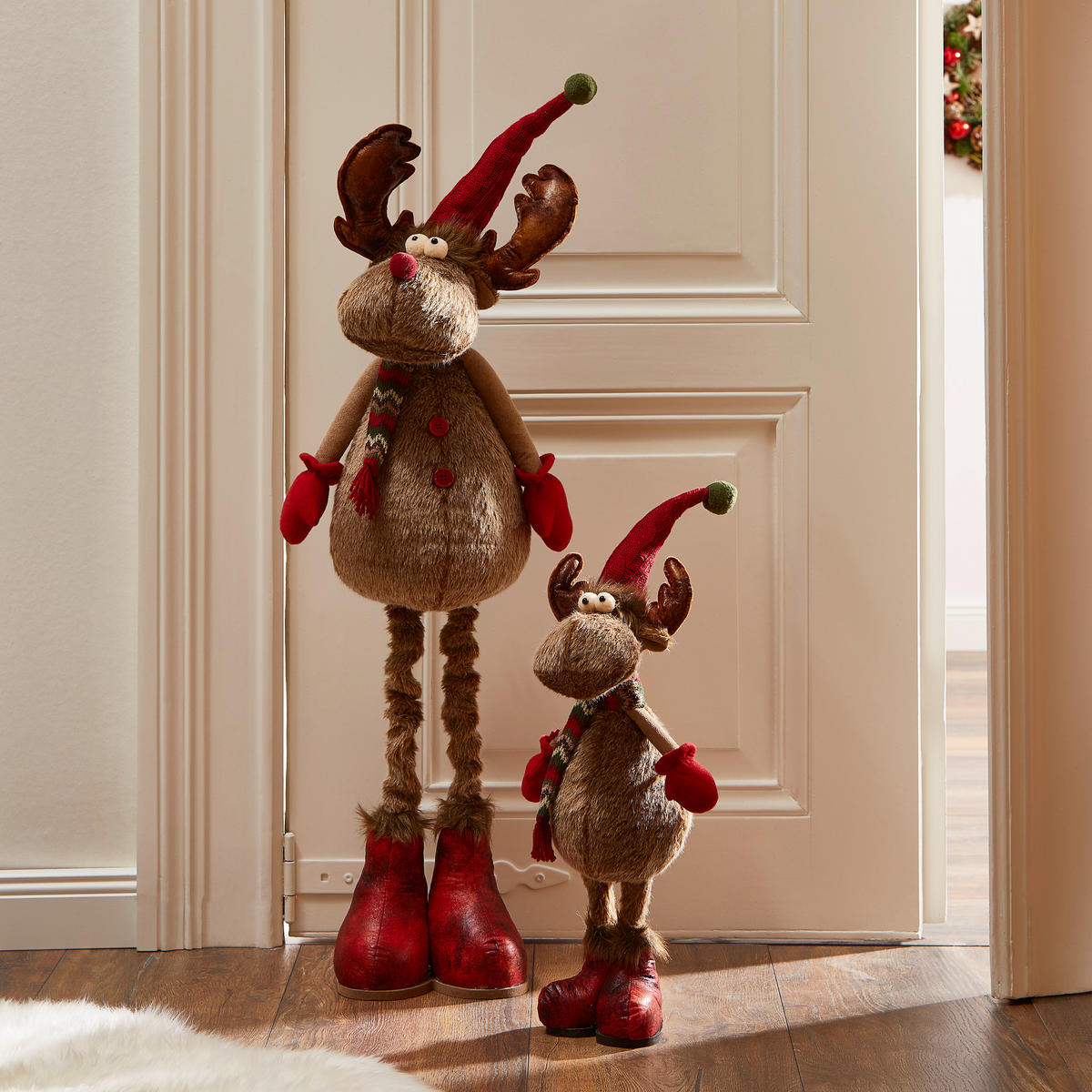 DEKORENTIER  - Multicolor, LIFESTYLE, Textil (23/60-105/17cm) - X-Mas