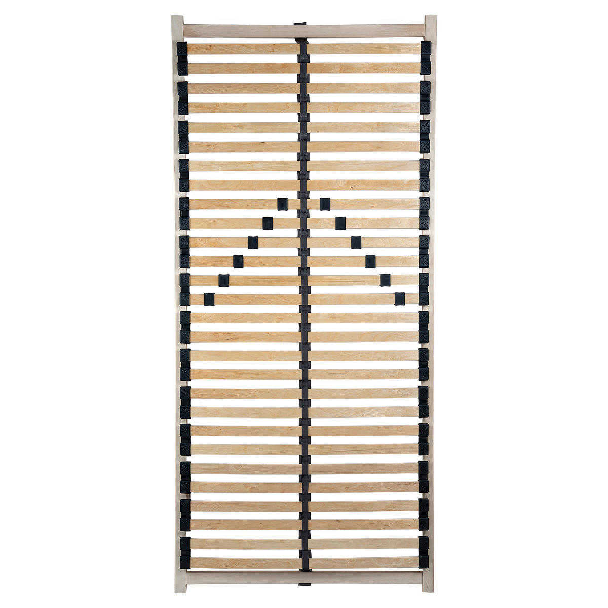 LATTENROST SOFT FRAME SLIM 28 NV, 120/200 cm, Mittelzone verstellbar, Kernbirke  - Basics, Holz (120/200cm) - MID.YOU