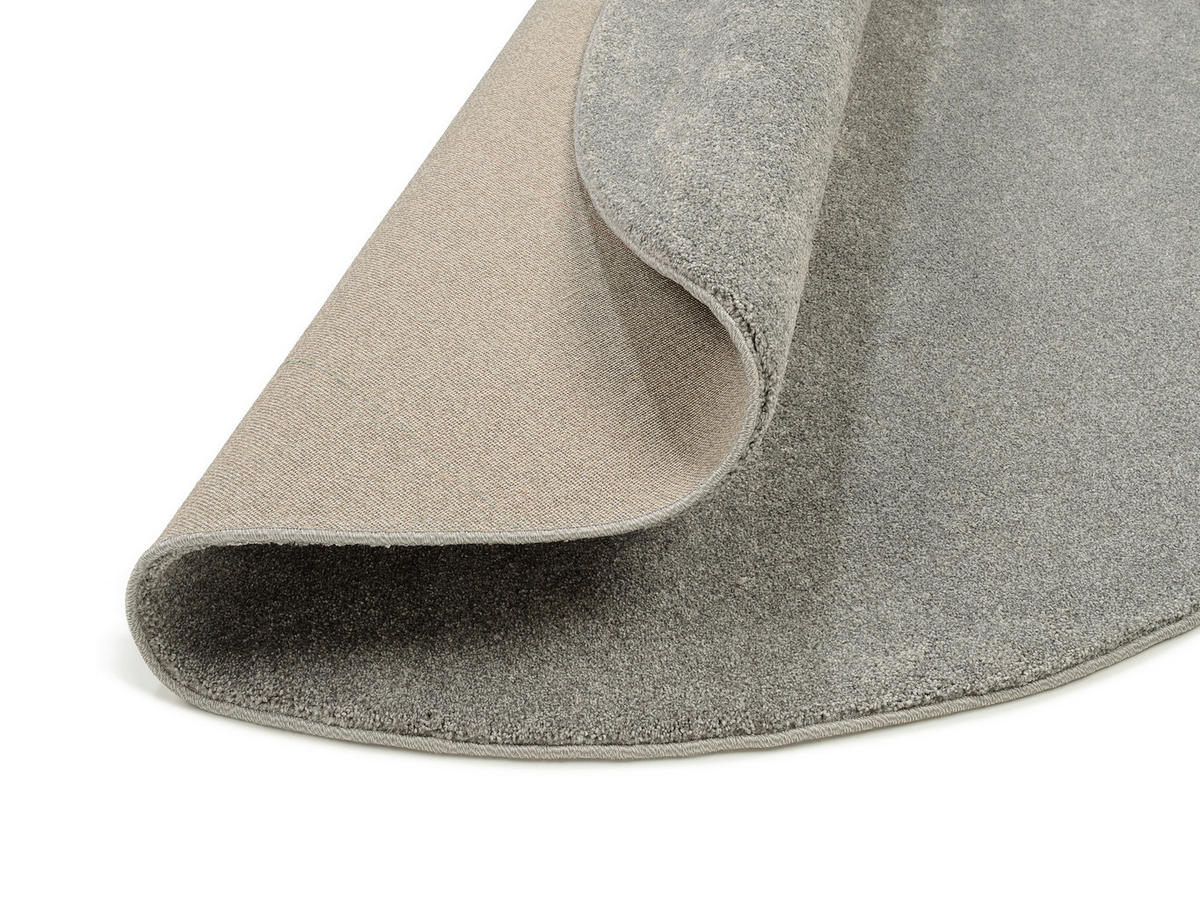 WEBTEPPICH Dunkelgrau  - Dunkelgrau, Basics, Textil (200cm) - Novel