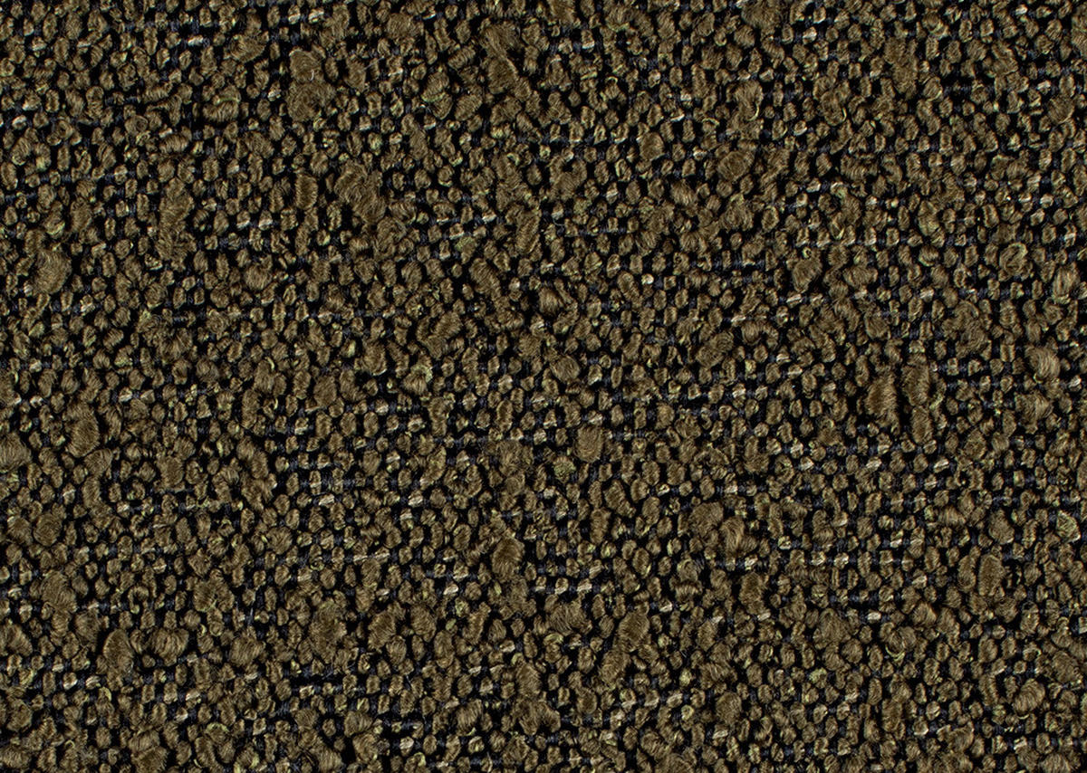 RÉCAMIERE in Bouclé Taupe, Olivgrün  - Taupe/Schwarz, MODERN, Kunststoff/Textil (166/86/105cm) - Hom`in