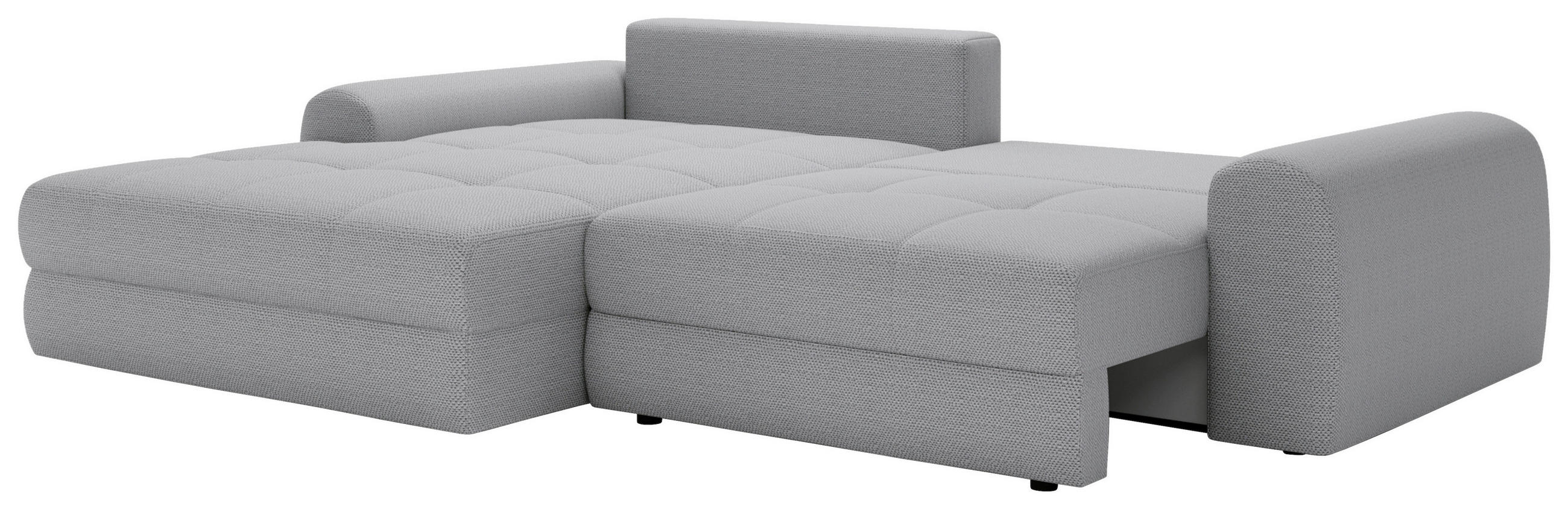 Thumbnail - Livetastic Ecksofa Lorson, Hellblau, Textil, 4-5-Sitzer, Füllung: Schaumstoff, L-Form, 290x208 cm, Rücken echt, Wohnzimm...