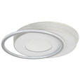DECKENLEUCHTE    44/48/5 cm  - Chromfarben/Alufarben, Trend, Kunststoff/Metall (44/48/5cm) - Novel