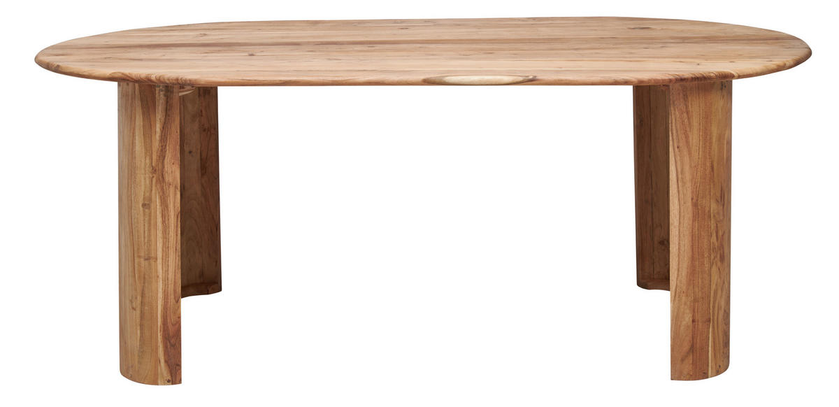 Masă din lemn, 208/100/76 cm,   - culoare natur, Modern, lemn (208/100/76cm) - MID.YOU