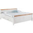 BETT Kiefer massiv 140/200 cm - Weiß/Kieferfarben, Design, Holz (140/200cm) - Carryhome BETT Kiefer massiv 140/200 cm - Weiß/Kieferfarben, Design, Holz (140/200cm) - Carryhome