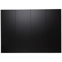 WANDPANEEL Anthrazit  200/144/2 cm  - Anthrazit, Design, Holzwerkstoff (200/144/2cm) - Moderano