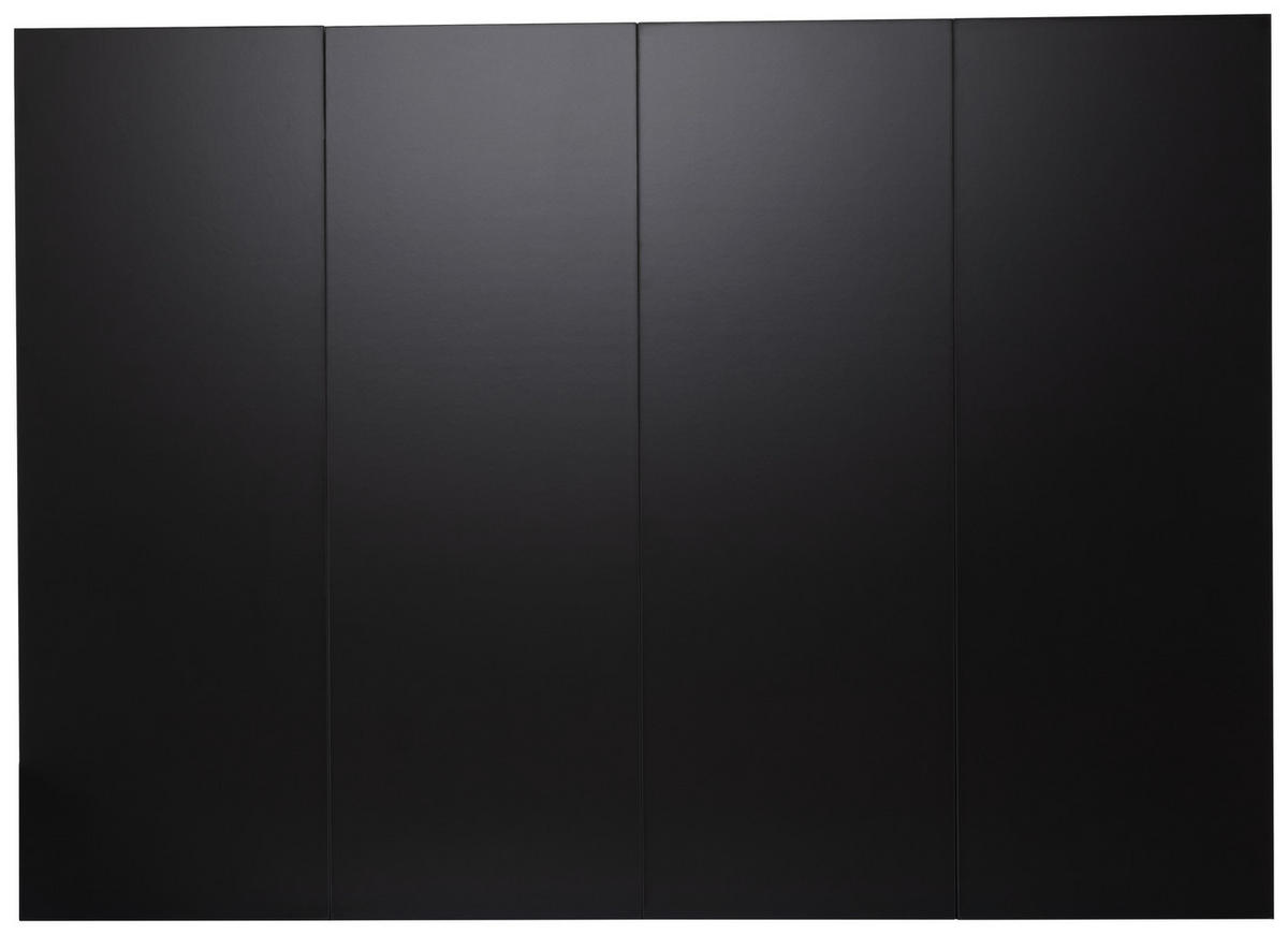 WANDPANEEL Anthrazit  200/144/2 cm  - Anthrazit, Design, Holzwerkstoff (200/144/2cm) - Moderano