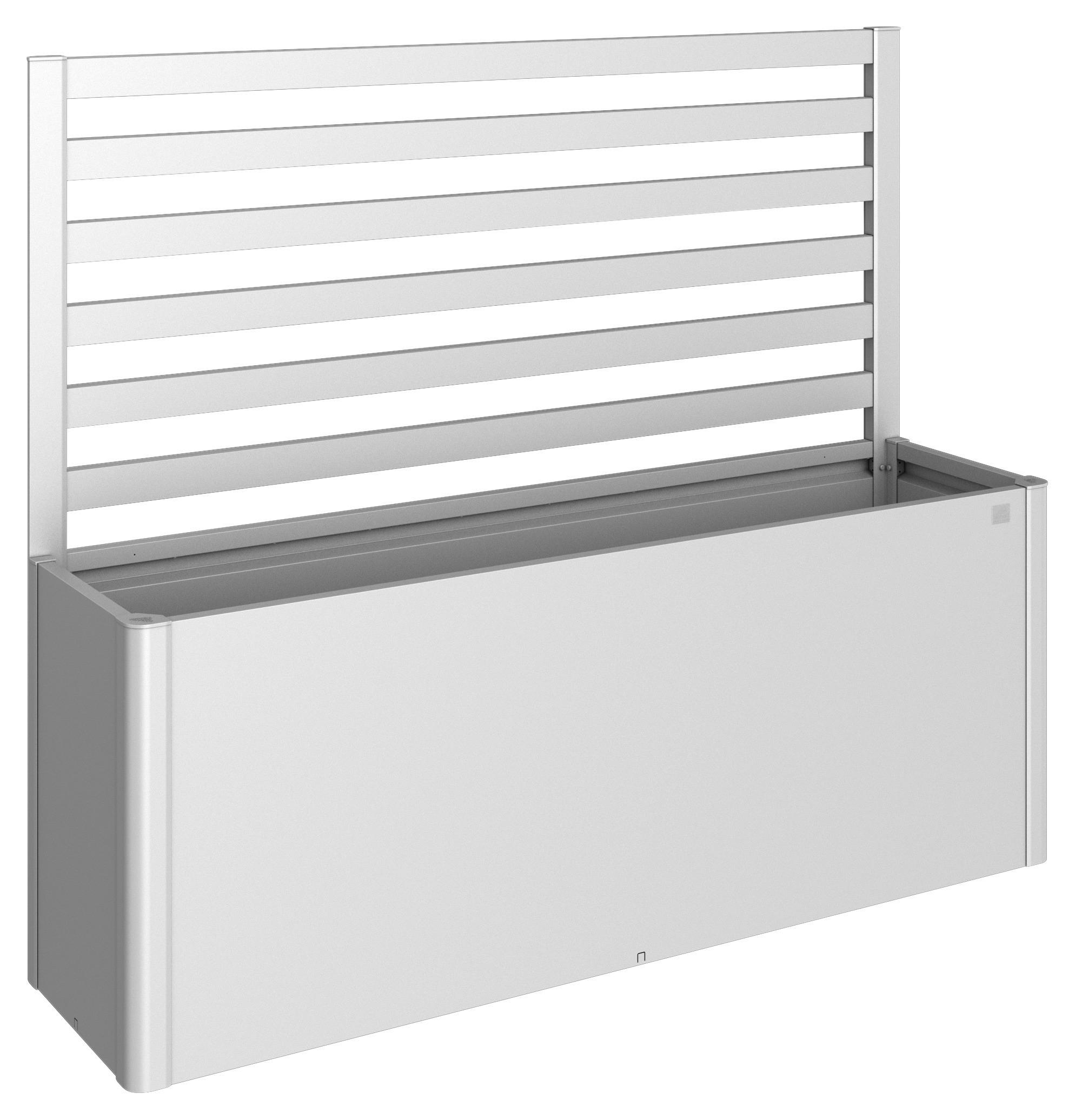 RANKGITTER ohne Hochbeet  - Silberfarben, Basics, Metall (201/91/4cm) - Biohort