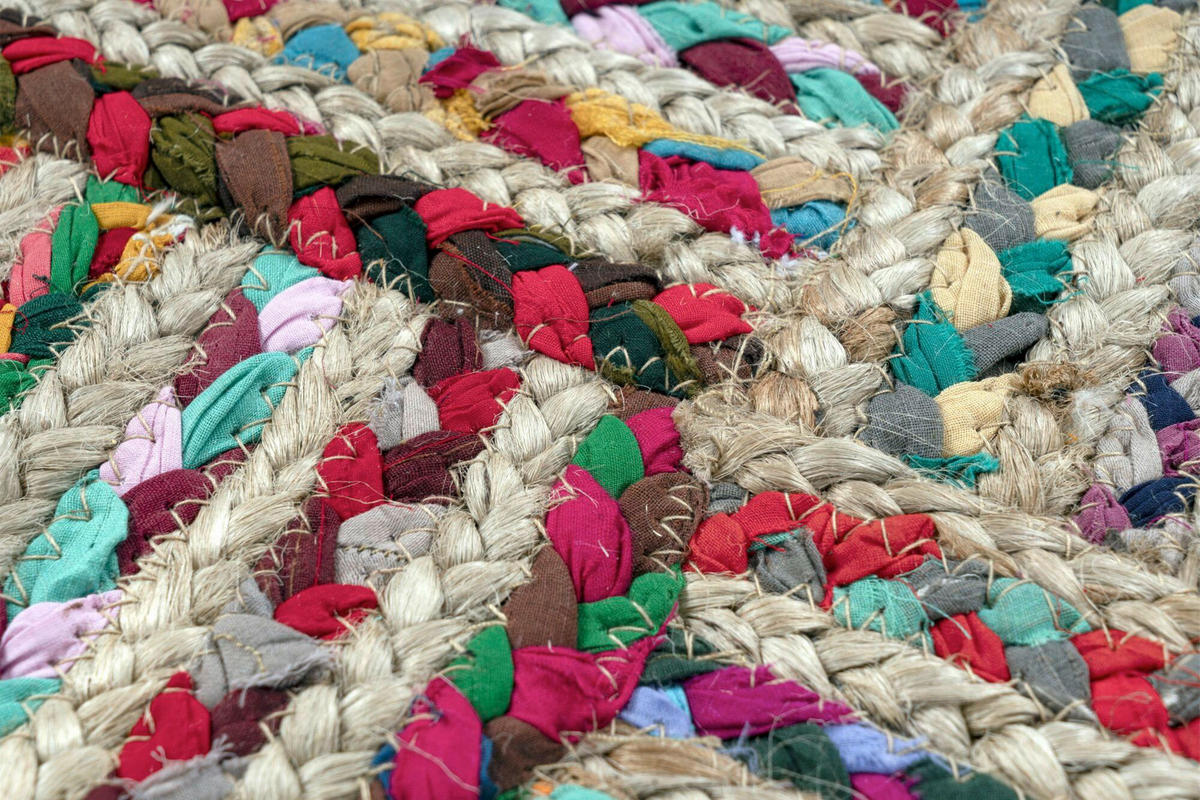 FLACHWEBETEPPICH 160/230 cm Multicolor rechteckig  - Multicolor, Basics, Textil (160/230cm) - Kayoom