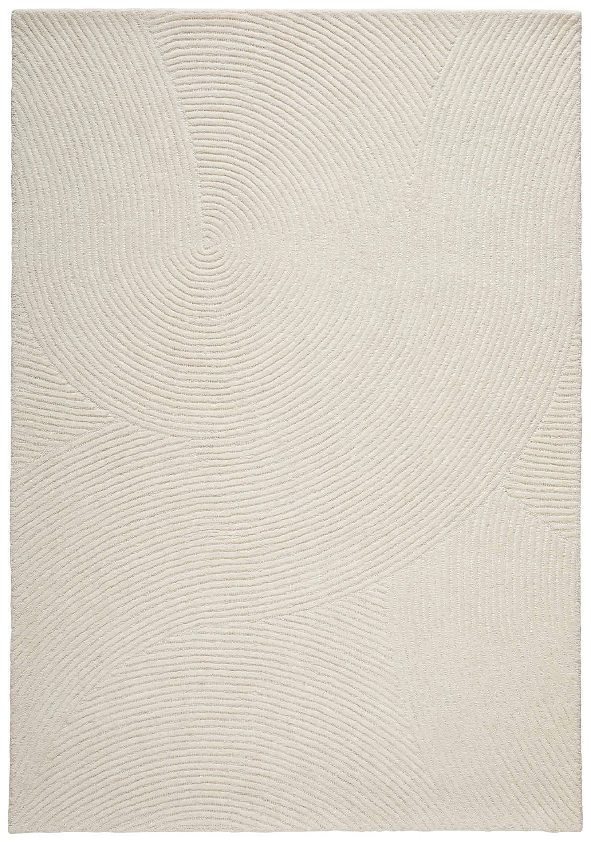 WOLLTEPPICH 130/190 cm Weiß  - Weiß, Natur, Textil (130/190cm) - Novel