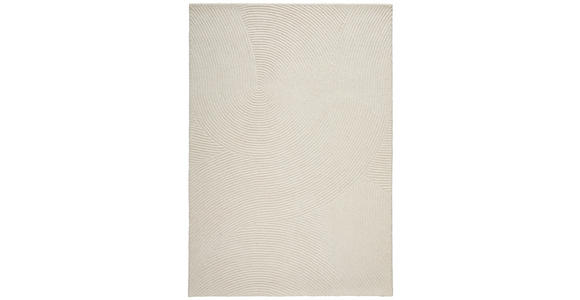 WOLLTEPPICH 160/230 cm Weiß  - Weiß, Natur, Textil (160/230cm) - Novel
