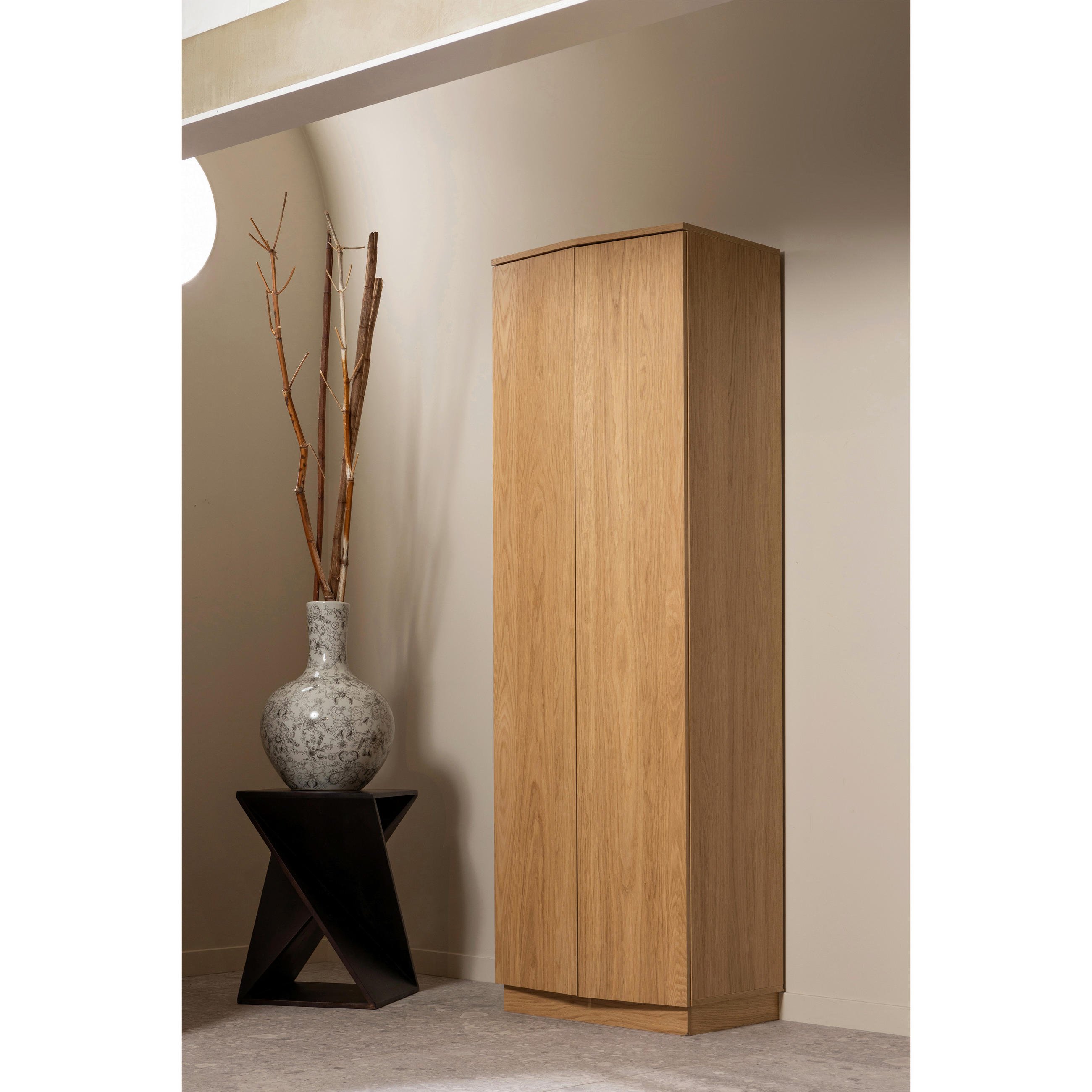 MEHRZWECKSCHRANK 67/210/46 cm in Eichefarben - Eichefarben, Design, Holz (67/210/46cm) - Livetastic