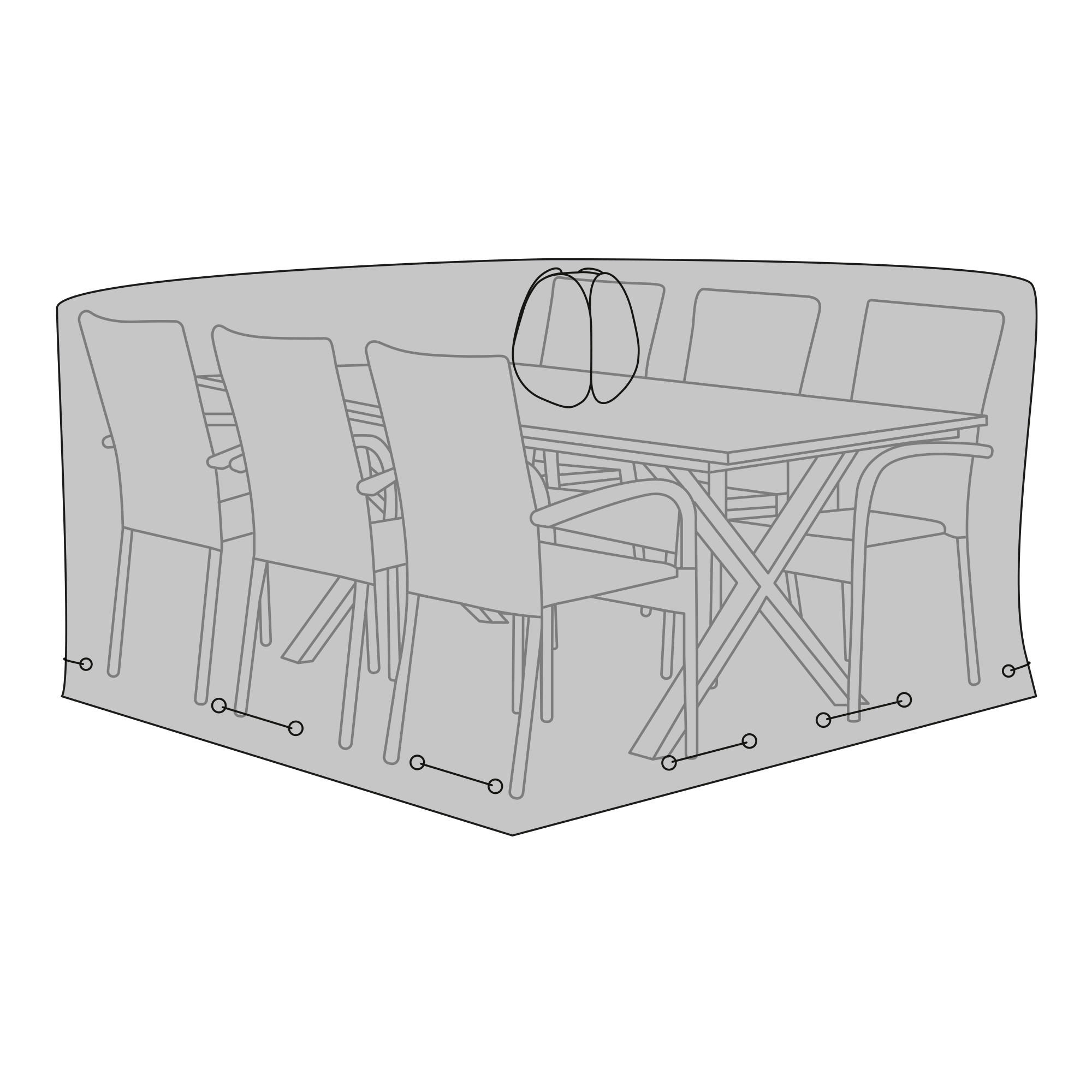 SKYDDSHÖLJE - svart, Modern, plast (155/95/235cm) - MID.YOU