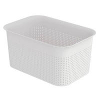 BOX, plast - biela, Basics, plast (26,2/18/13cm) - Rotho