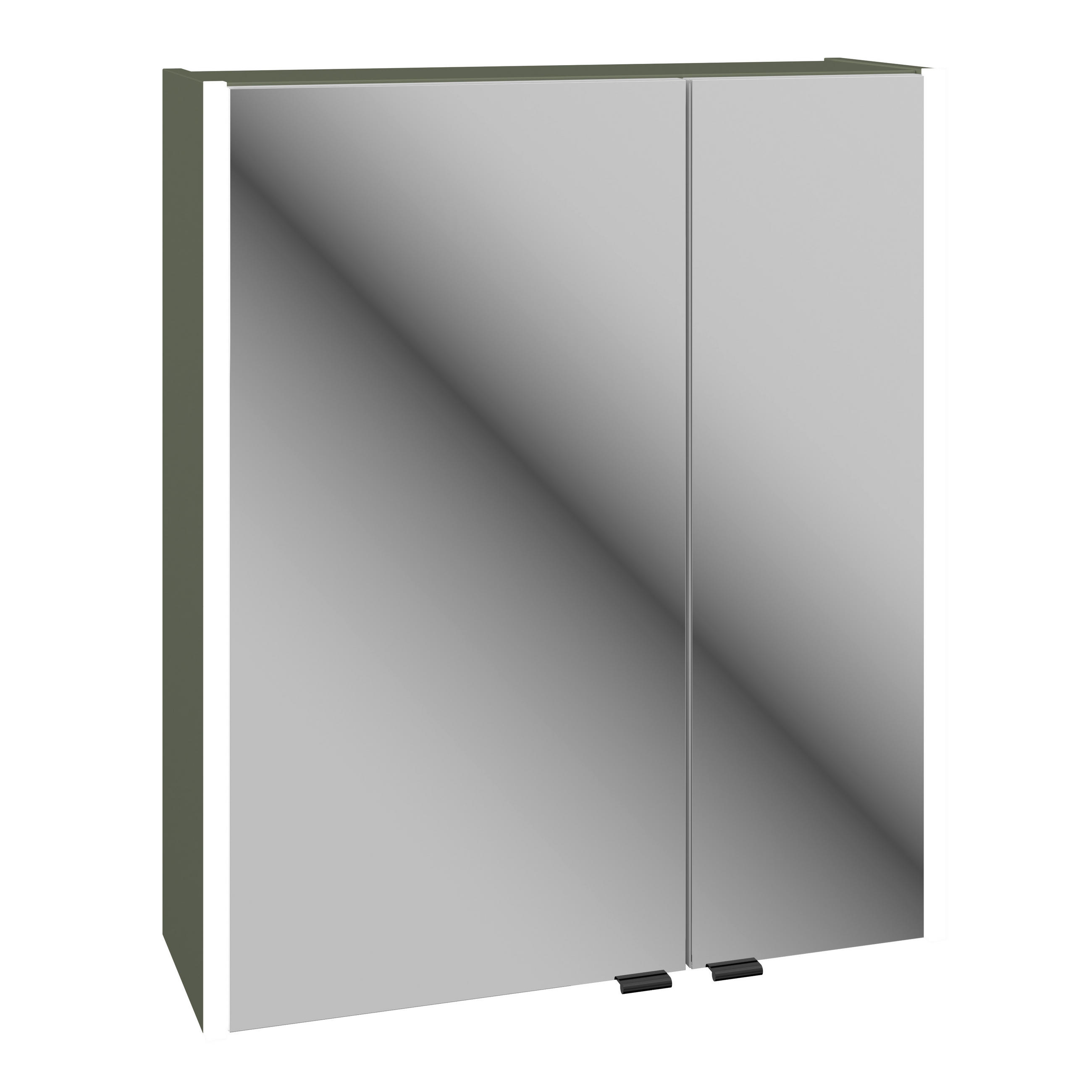 Xora Spiegelschrank Itallo Grün 60x70x21.6 cm