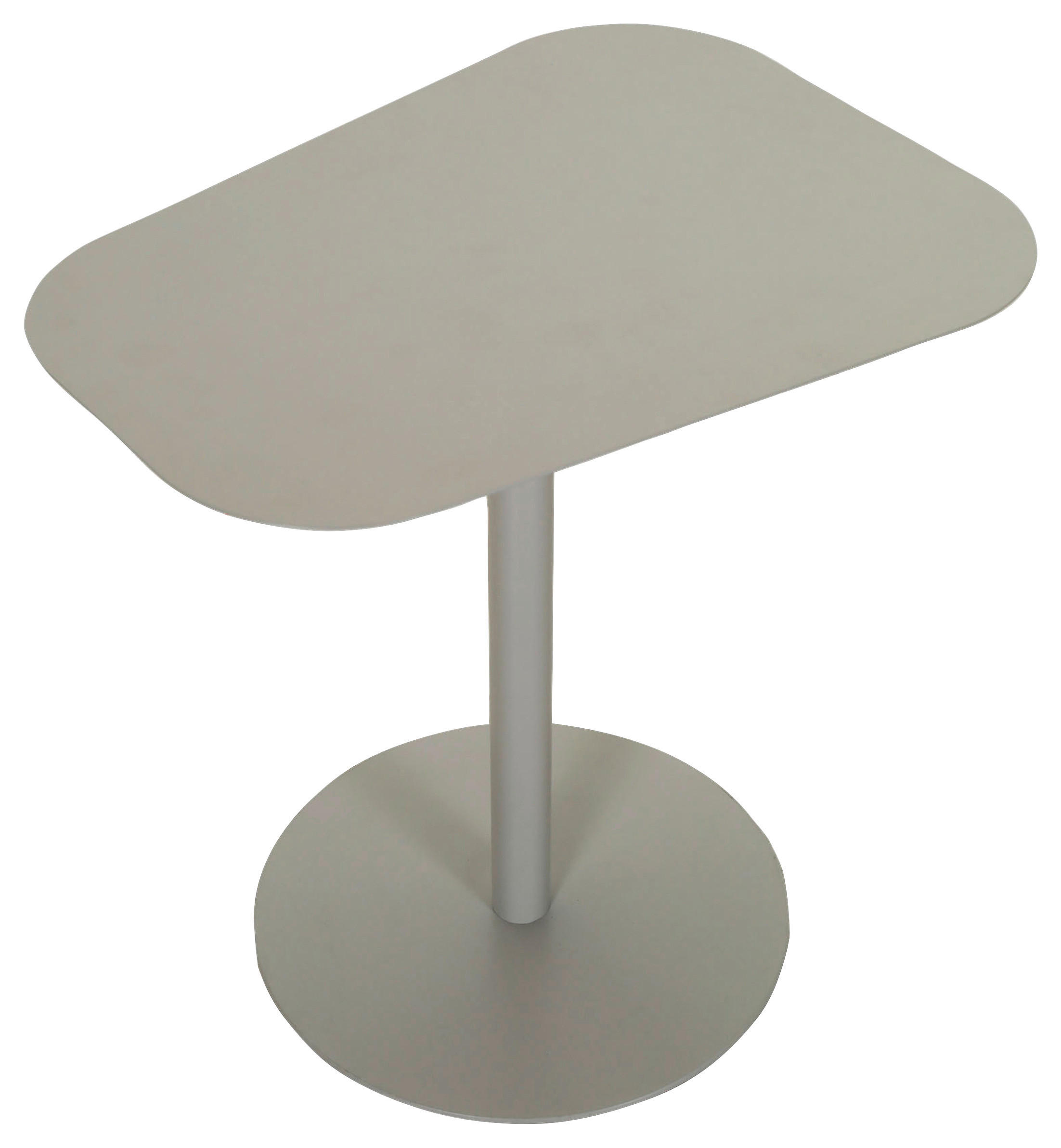 BEISTELLTISCH Champagner organisch  - Champagner, Design, Metall (50/50/38cm) - Landscape