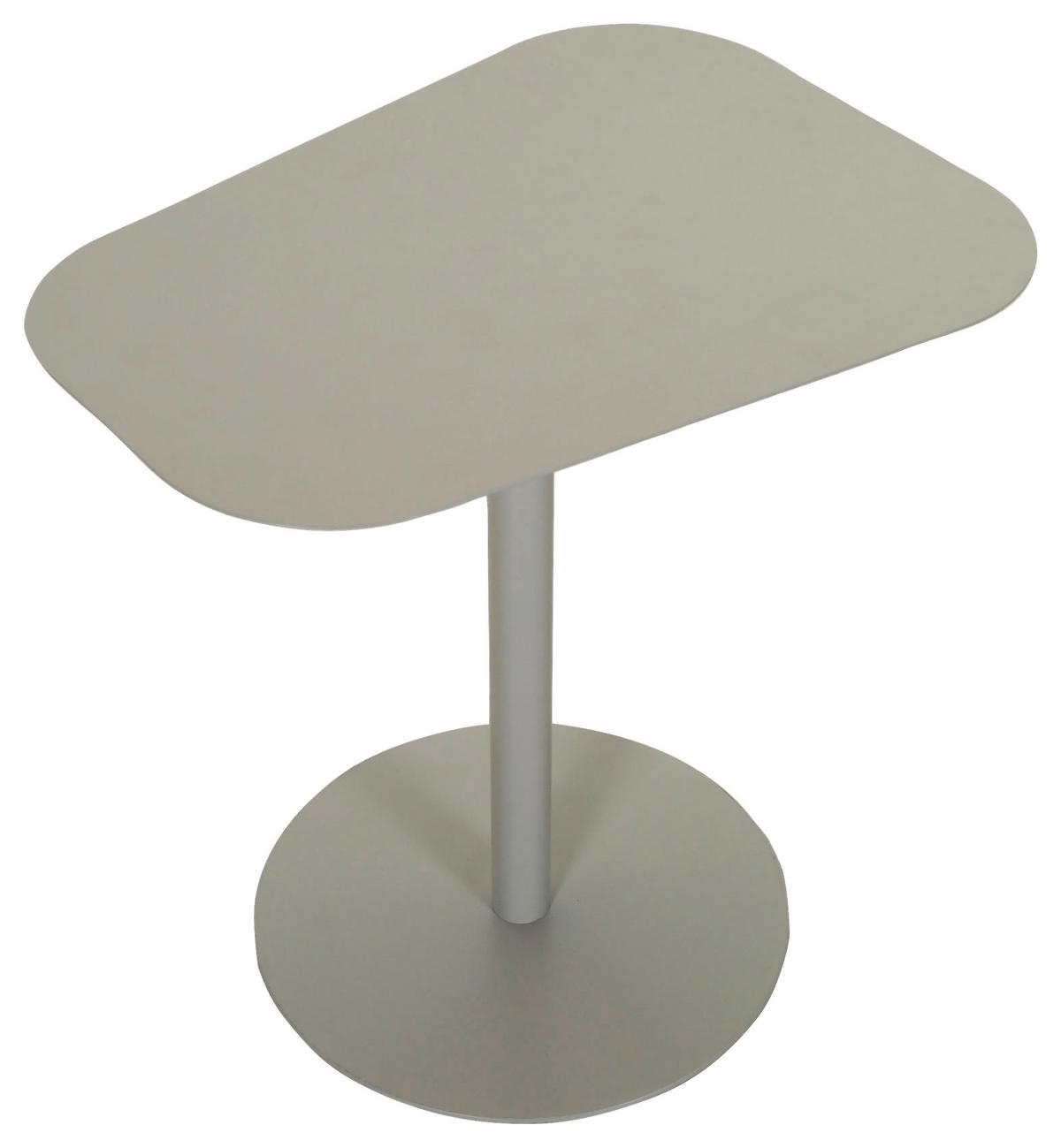 BEISTELLTISCH Champagner organisch  - Champagner, Design, Metall (50/50/38cm) - Landscape