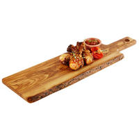 SERVIERBRETT Holz Olivenholz OLIVE  - Karamell, Basics, Holz (51/15/1,5cm)