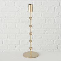 KERZENHALTER - Goldfarben, Basics, Metall (9/30cm) - Ambia Home